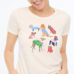 J.Crew Dog Collector Tee